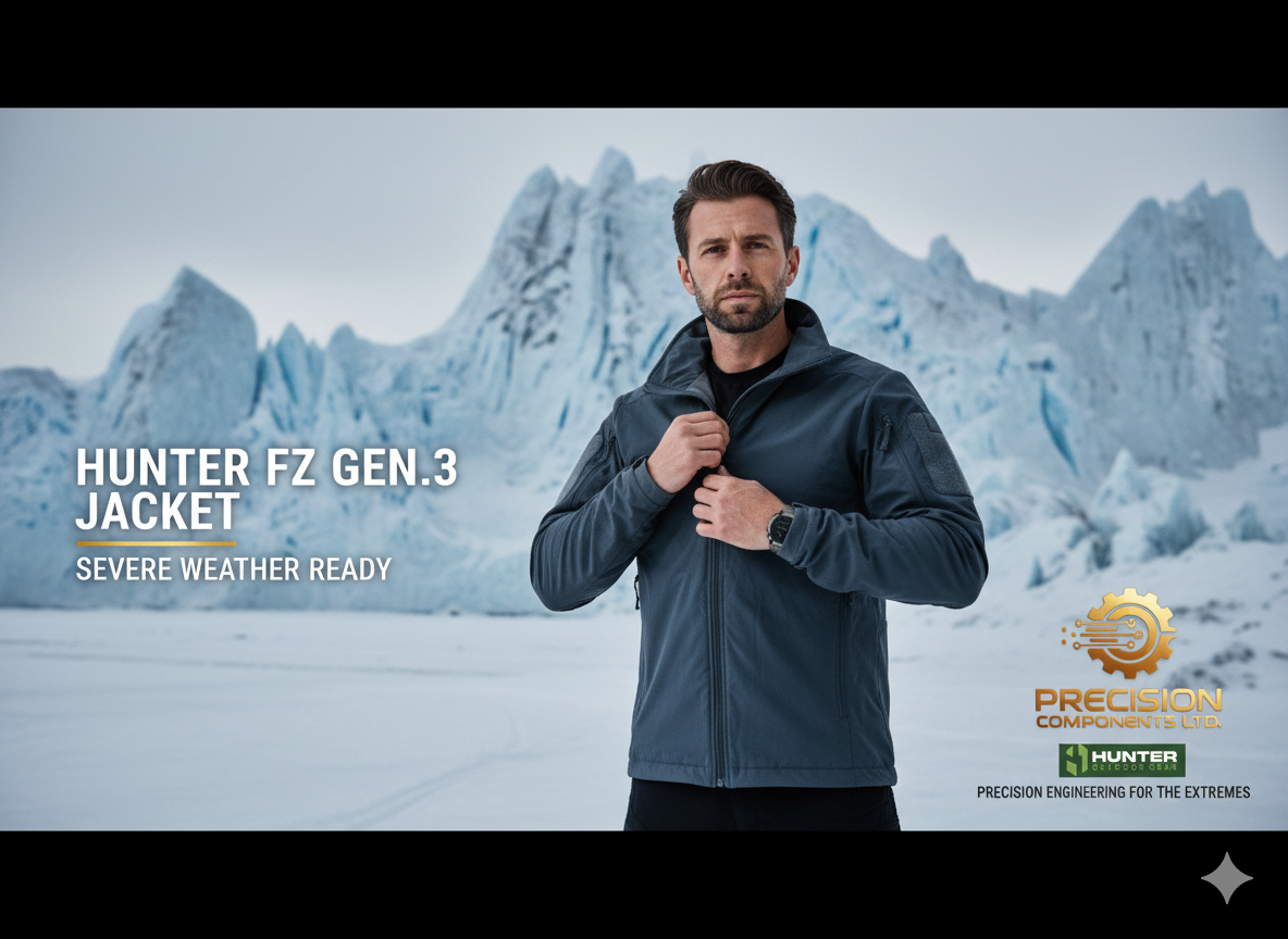 Technical Outdoor Jackets: A complex, high-value product showcasing advanced material and manufacturing capabilities.